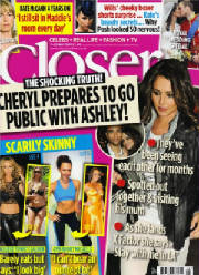 Closer magazine, front cover