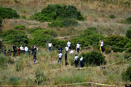 Police search in Praia da Luz