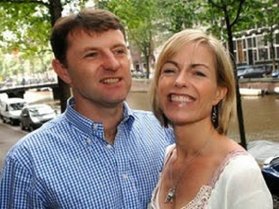 The smiling McCanns in Amsterdam