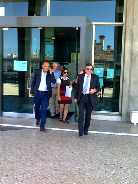 Gonçalo Amaral and legal team