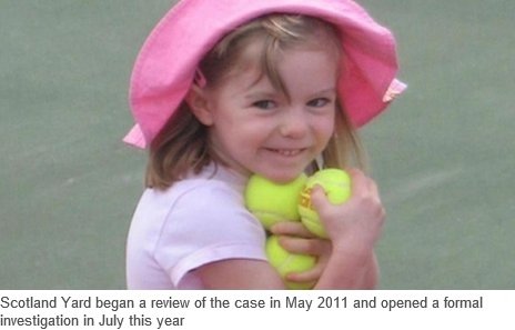 Scotland Yard began a review of the case in May 2011 and opened a formal investigation in July this year