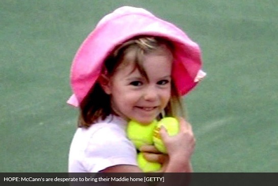 HOPE: McCann's are desperate to bring their Maddie home [GETTY]