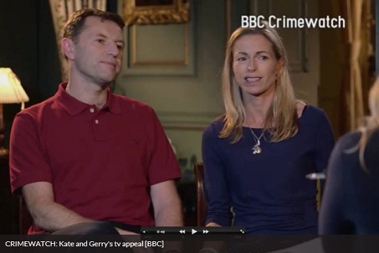 CRIMEWATCH: Kate and Gerry's tv appeal [BBC]