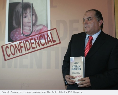 Concalo Amaral must reveal earnings from The Truth of the Lie PIC: Reuters