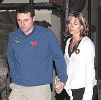 The McCanns leave the parish church of St Mary and St John, 03 November 2007