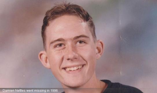 Damien Nettles went missing in 1996