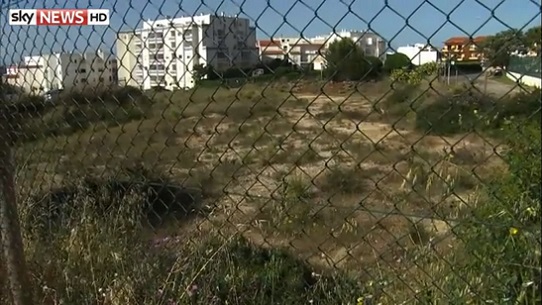 Wasteland beside the Ocean Club resort