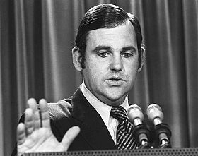 The daddy of them all, Nixon's spokesman lying