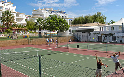 Ocean Club tennis courts