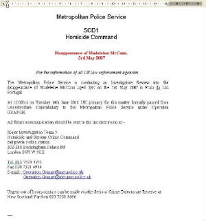information for UK law enforcement agencies