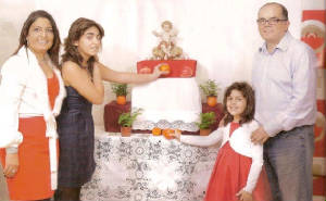 Gonçalo Amaral and family, Christmas 2010