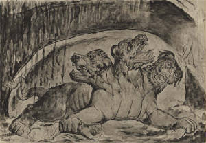 Cerberus by William Blake