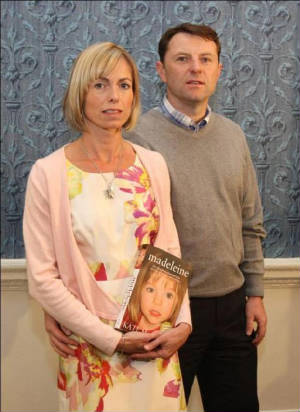 Anguish: Parents Kate and Gerry are said to be pleased at the development