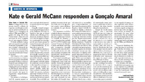 Kate and Gerald McCann respond to Gonçalo Amaral