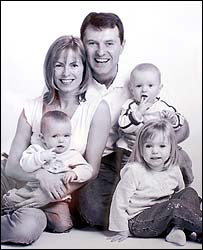 The McCann family had been holidaying with a larger group