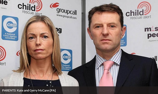 PARENTS: Kate and Gerry McCann [PA]
