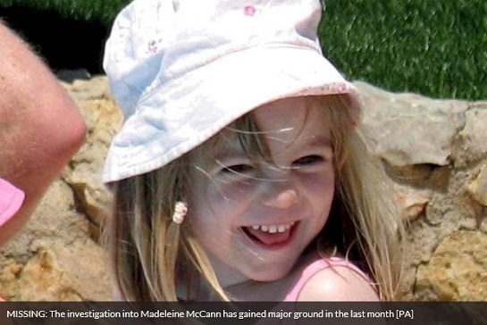 MISSING: The investigation into Madeleine McCann has gained major ground in the last month [PA]