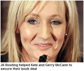 JK Rowling helped Kate and Gerry McCann to secure their book deal
