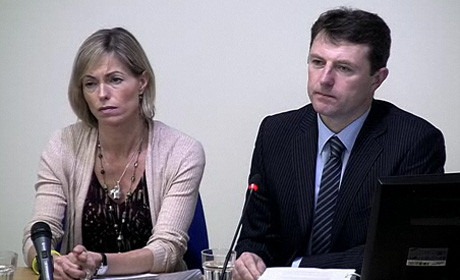 Kate and Gerry McCann - Leveson Inquiry