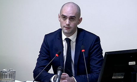 Leveson inquiry: Daniel Sanderson gives evidence