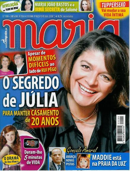 'Maria' cover, 26 April 2009