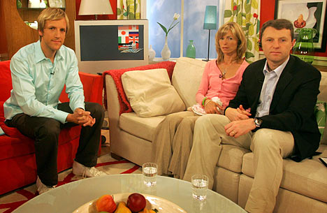 Kate and Gerry McCann appear on German daytime TV