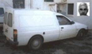 Barrington Norton's white van