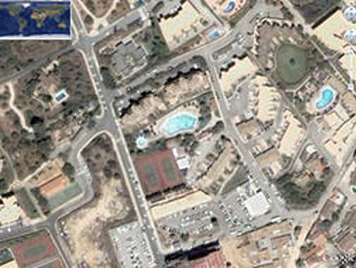 Google Earth view from where Madeleine was snatched
