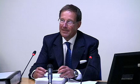 Leveson inquiry: Richard Desmond is giving evidence
