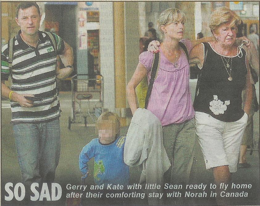 Kate and Gerry McCann in Vancouver 