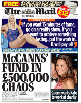 Sunday Mail 24 August 2008