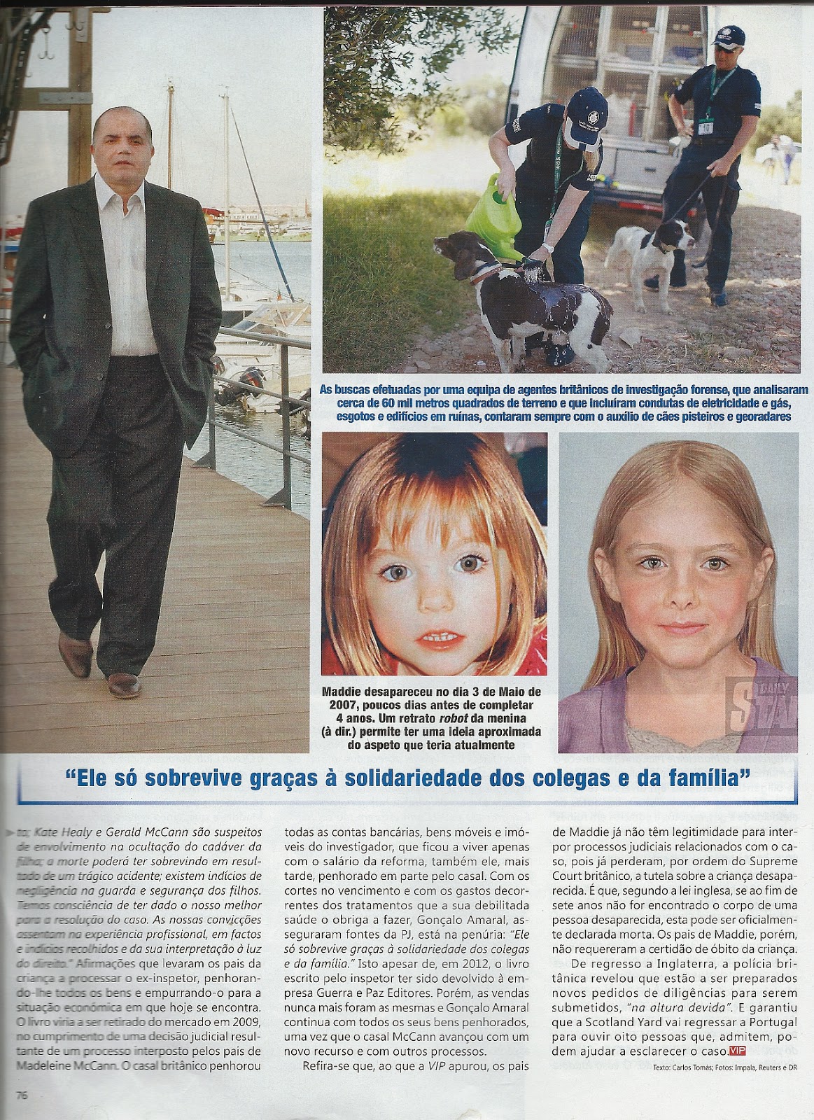 VIP magazine, nº 883, weekly edition from 17 to 23.06.2014, pages 74 to 76, paper edition
