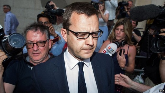 Andy Coulson was found guilty of a charge of conspiracy to intercept voicemails
