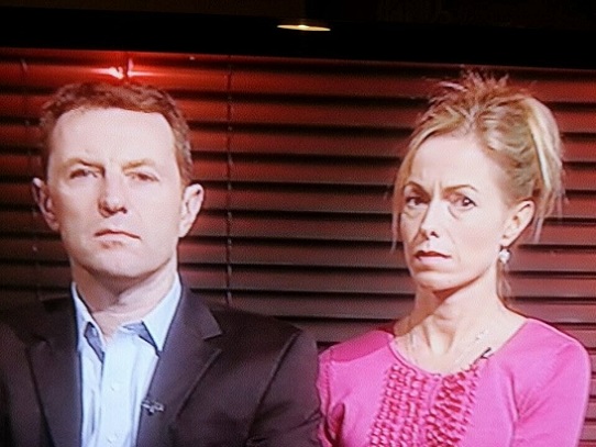 The non-smiling McCanns on Crimewatch