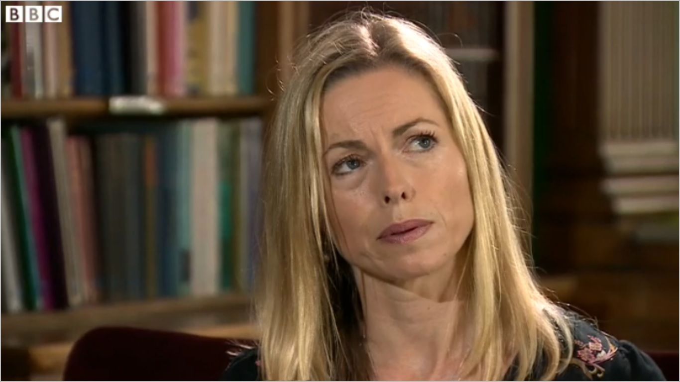 Kate and Gerry McCann spoke to the BBC's Fiona Bruce