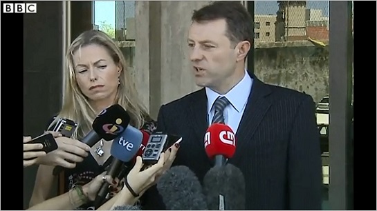 Gerry McCann: "Sean and Amelie are not immune to the media"