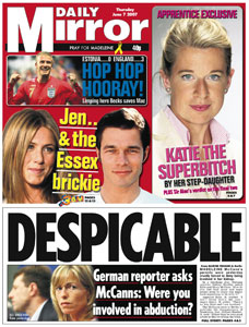 Daily Mirror, 07 June 2007