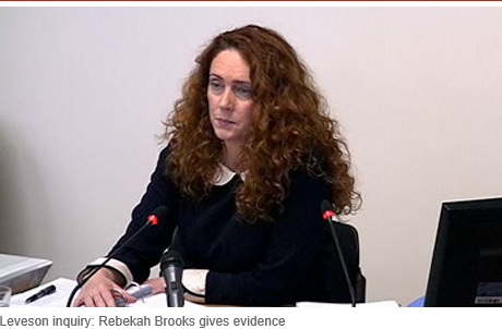 Leveson inquiry: Rebekah Brooks gives evidence