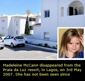 Madeleine McCann disappeared from the Praia da Luz resort, in Lagos, on 3rd May 2007. She has not been seen since