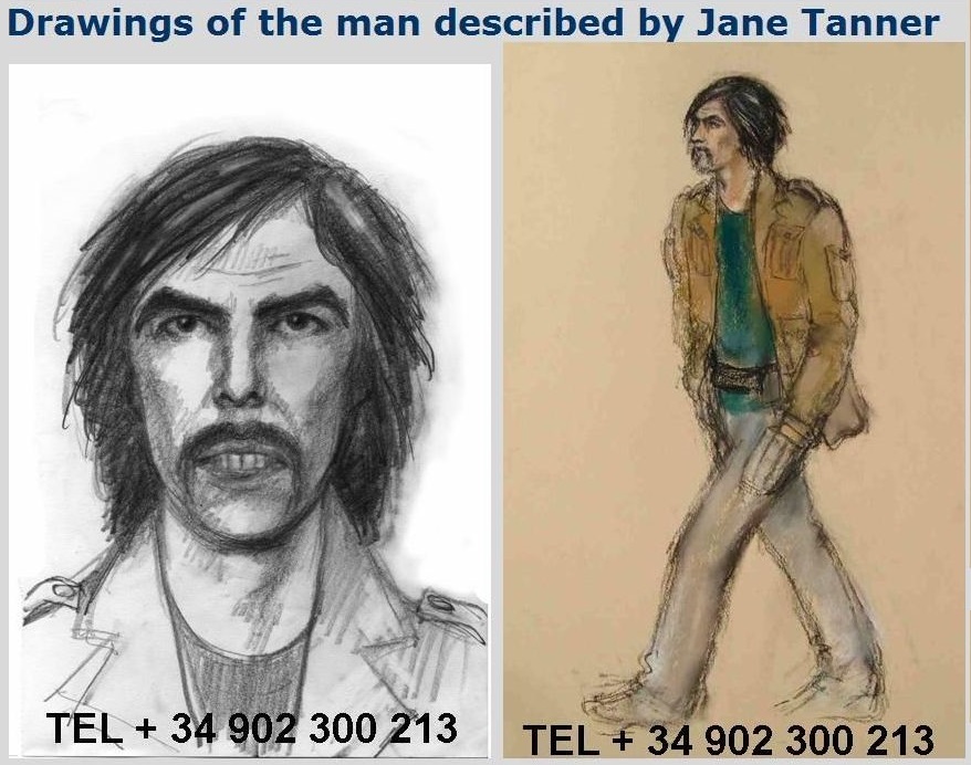 "Creepy Man" sketch attributed to Jane Tanner sighting