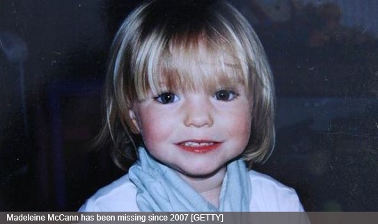 Madeleine McCann has been missing since 2007 [GETTY]