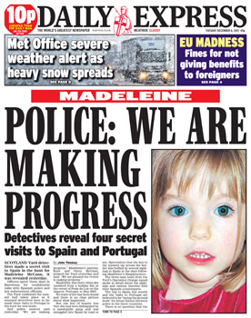 Daily Express, 06 December 2011