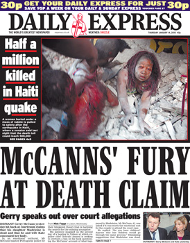 Daily Express, 14 January 2010