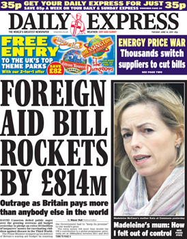 Daily Express, 14 June 2011