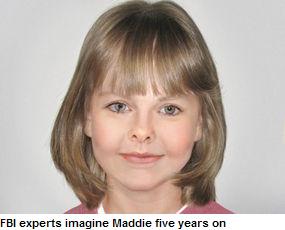 FBI experts imagine Maddie five years on