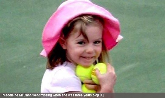 Madeleine McCann went missing when she was three years old[PA]