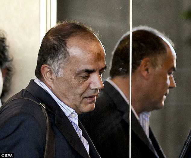 The former Portuguese police chief Goncalo Amaral arrives at the courthouse for the trial in which he is accused of libel by the British couple Gerry and Kate McCann. He is now believed to be suing them back