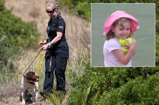 British cops searching for Madeleine McCann
