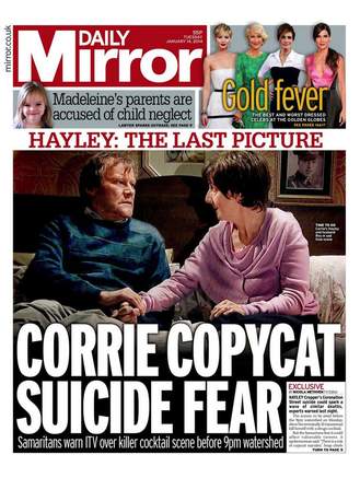 Daily Mirror, 14 January 2014