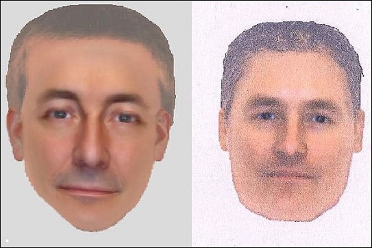E-fit issued by Scotland Yard